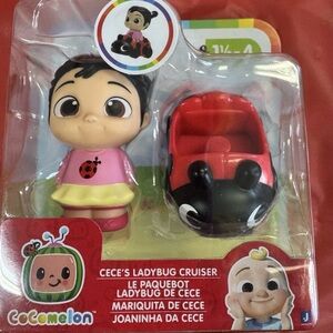 New CoComelon Cece’s Ladybug Cruiser Features Cece and a Vehicle Accessory‎